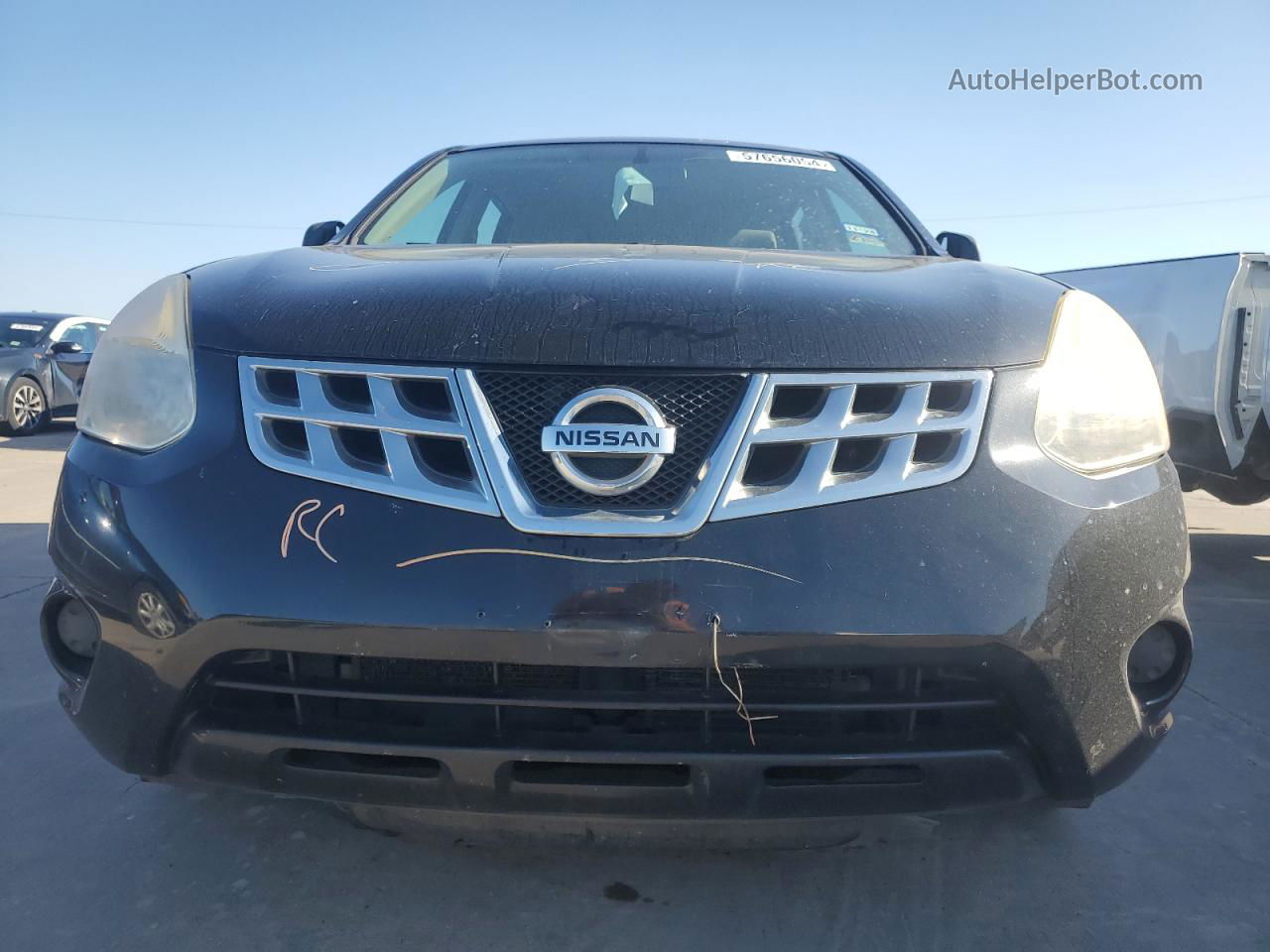 2012 Nissan Rogue S Black vin: JN8AS5MT1CW603075