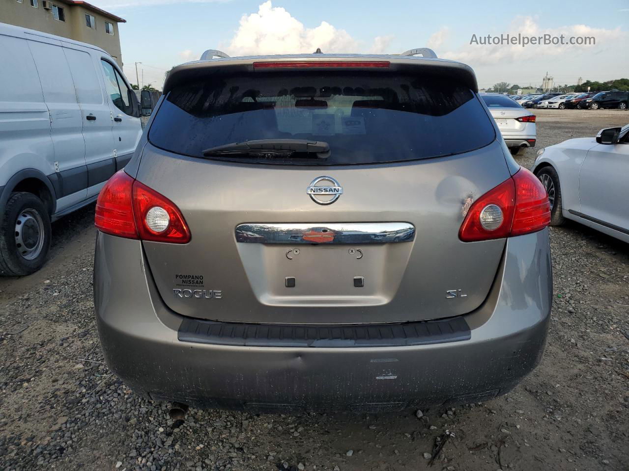 2012 Nissan Rogue S Gray vin: JN8AS5MT2CW259224