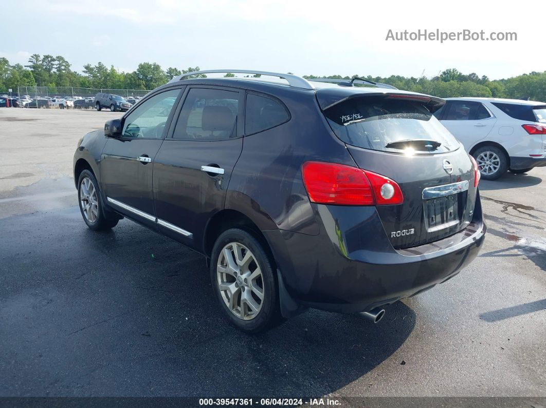 2012 Nissan Rogue Sv W/sl Pkg Черный vin: JN8AS5MT2CW271373