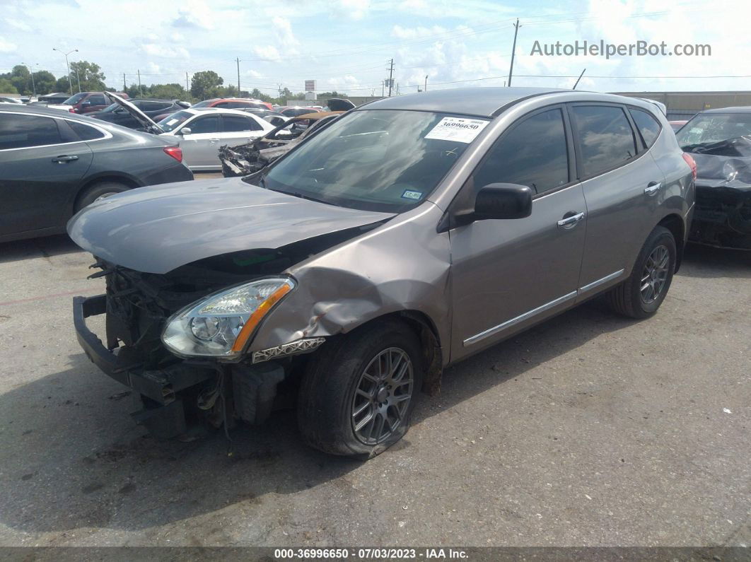 2012 Nissan Rogue S Gray vin: JN8AS5MT2CW273205