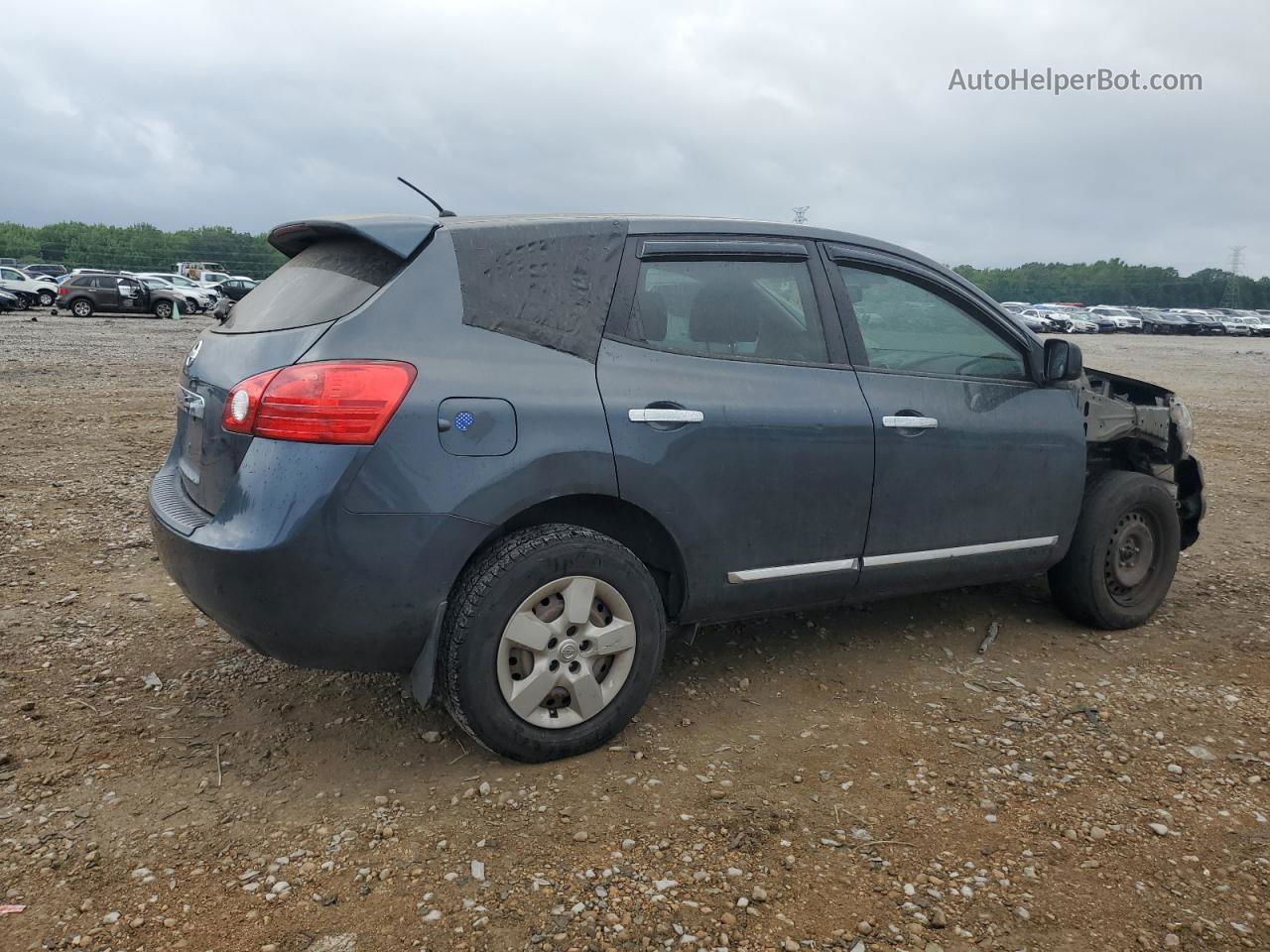 2012 Nissan Rogue S Green vin: JN8AS5MT2CW273687