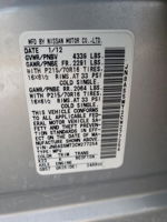 2012 Nissan Rogue S Silver vin: JN8AS5MT2CW277254