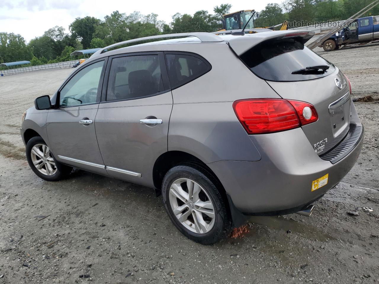 2012 Nissan Rogue S Gray vin: JN8AS5MT2CW290683