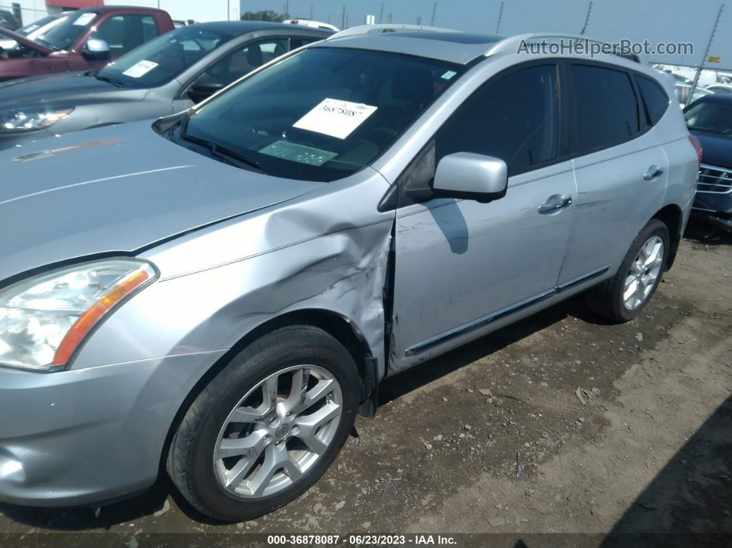 2012 Nissan Rogue Sv W/sl Pkg Silver vin: JN8AS5MT2CW293566