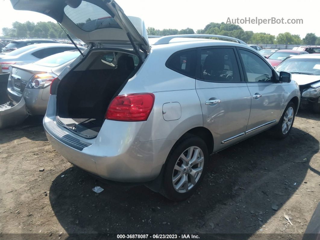 2012 Nissan Rogue Sv W/sl Pkg Silver vin: JN8AS5MT2CW293566