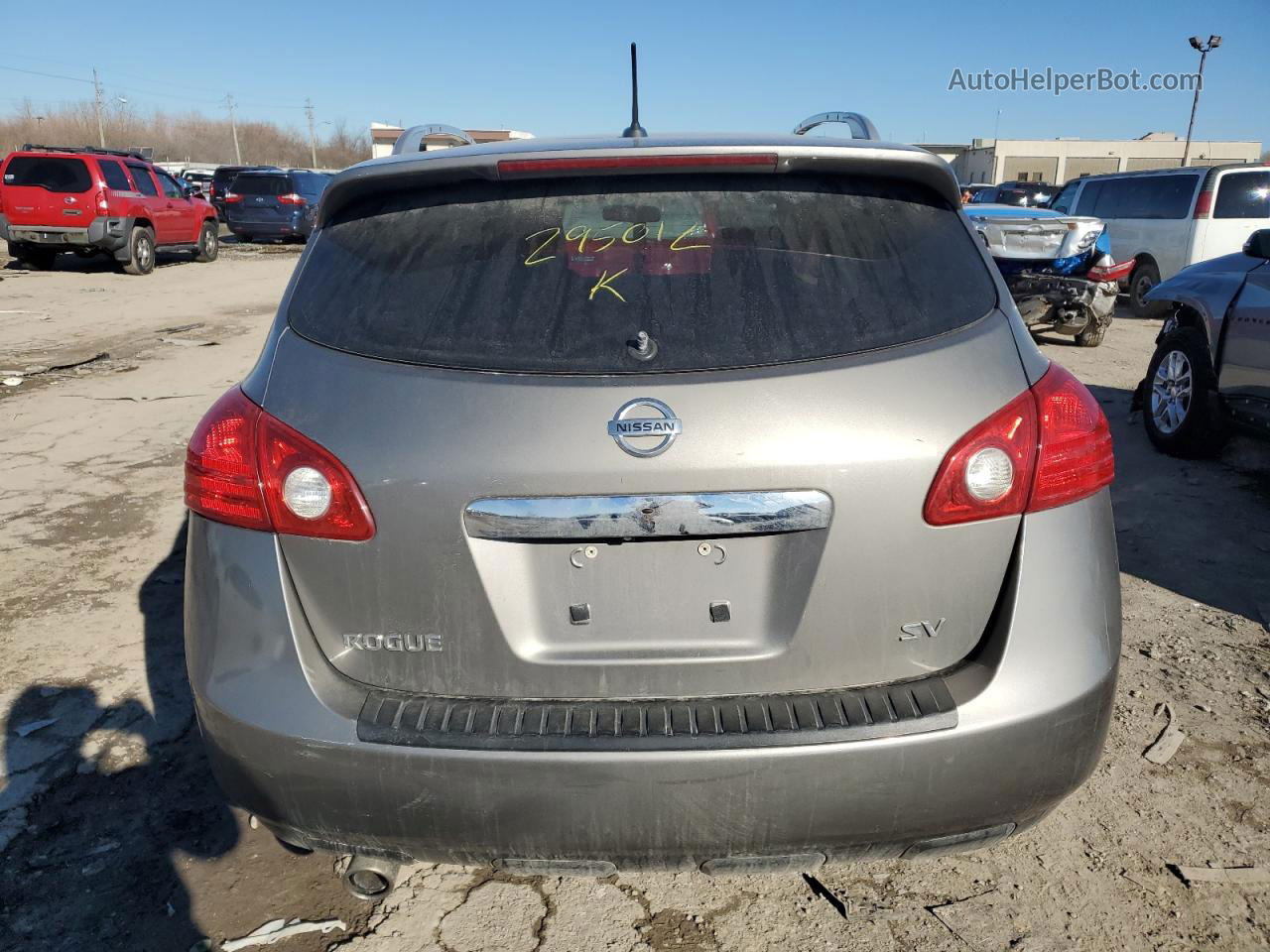 2012 Nissan Rogue S Gray vin: JN8AS5MT2CW295012