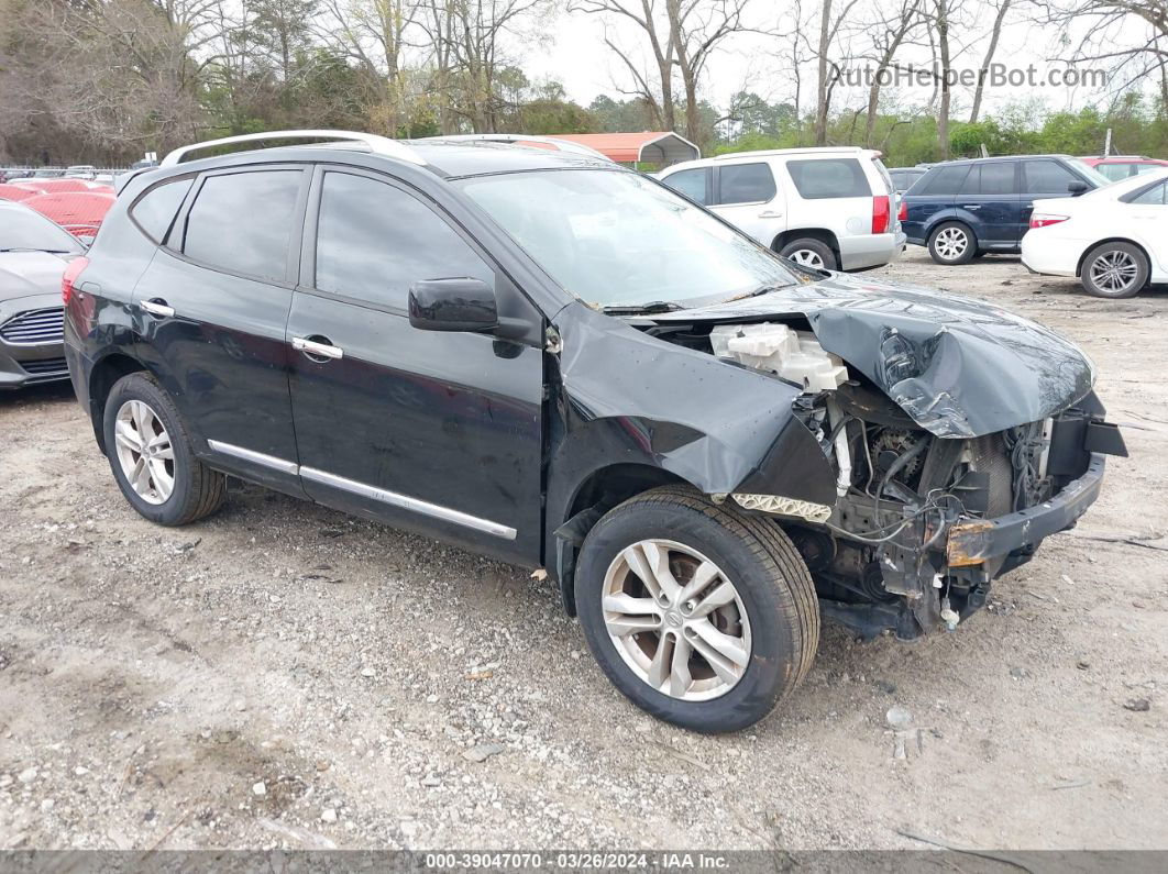 2012 Nissan Rogue Sv Черный vin: JN8AS5MT2CW607670