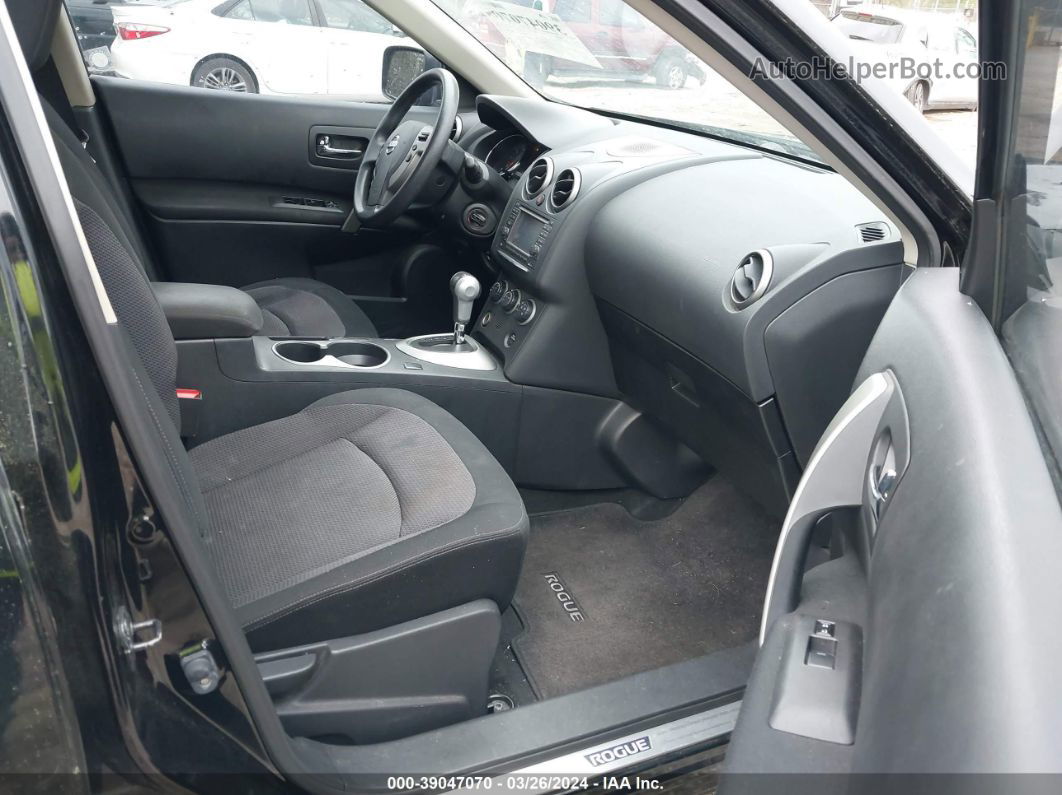 2012 Nissan Rogue Sv Черный vin: JN8AS5MT2CW607670