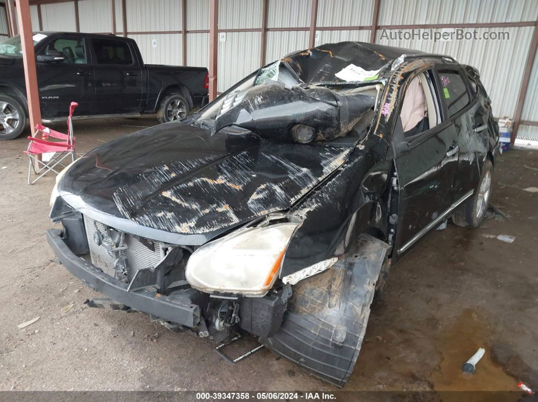 2012 Nissan Rogue Sv Black vin: JN8AS5MT2CW610231