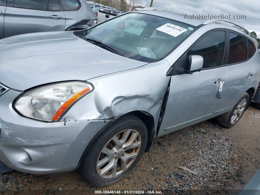 2012 Nissan Rogue Sv W/sl Pkg Silver vin: JN8AS5MT3CW255764