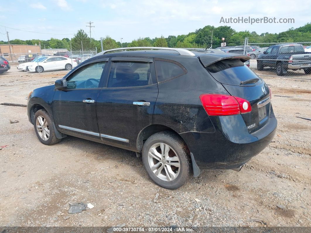 2012 Nissan Rogue Sv Black vin: JN8AS5MT3CW263072