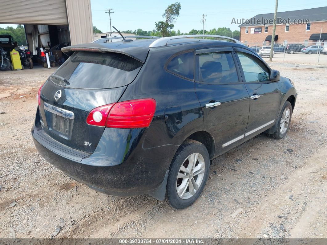 2012 Nissan Rogue Sv Black vin: JN8AS5MT3CW263072