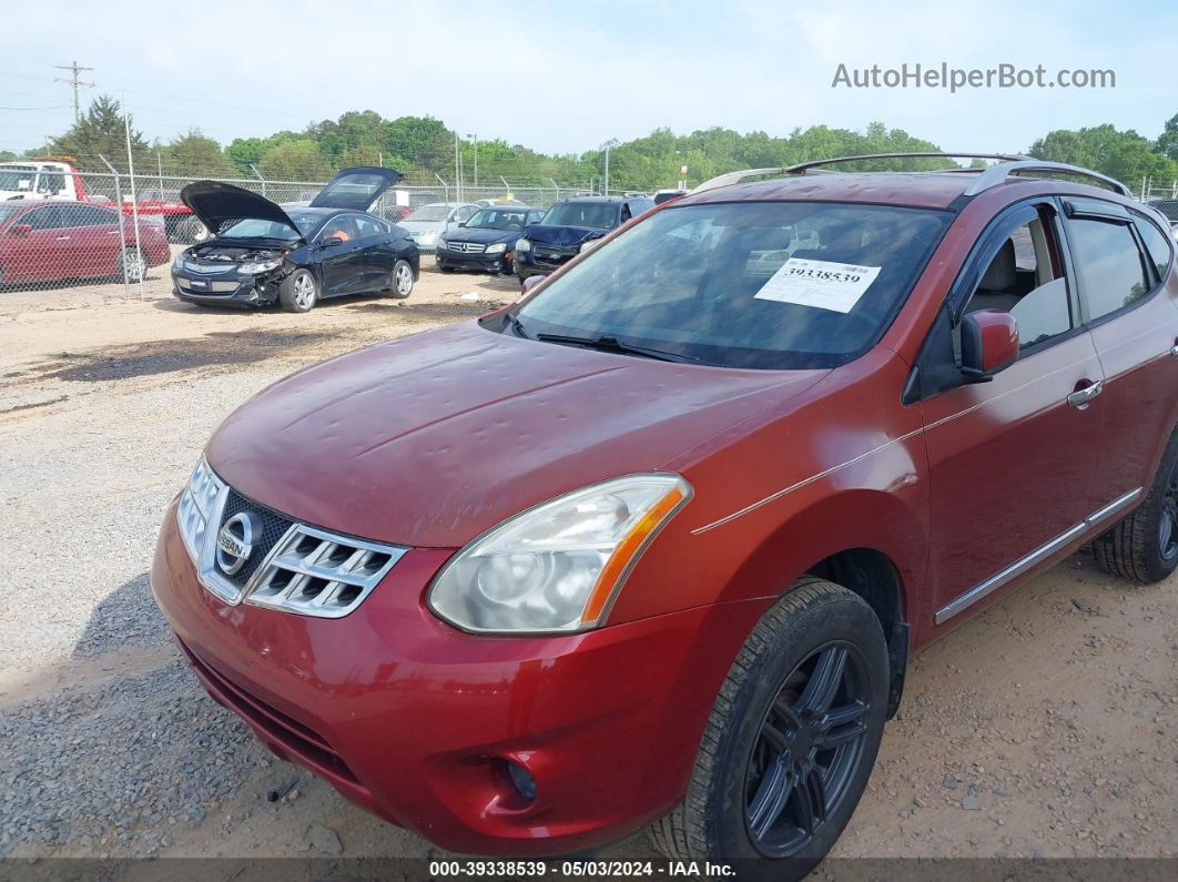 2012 Nissan Rogue Sv Orange vin: JN8AS5MT3CW263881