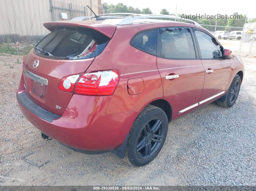 2012 Nissan Rogue Sv Оранжевый vin: JN8AS5MT3CW263881