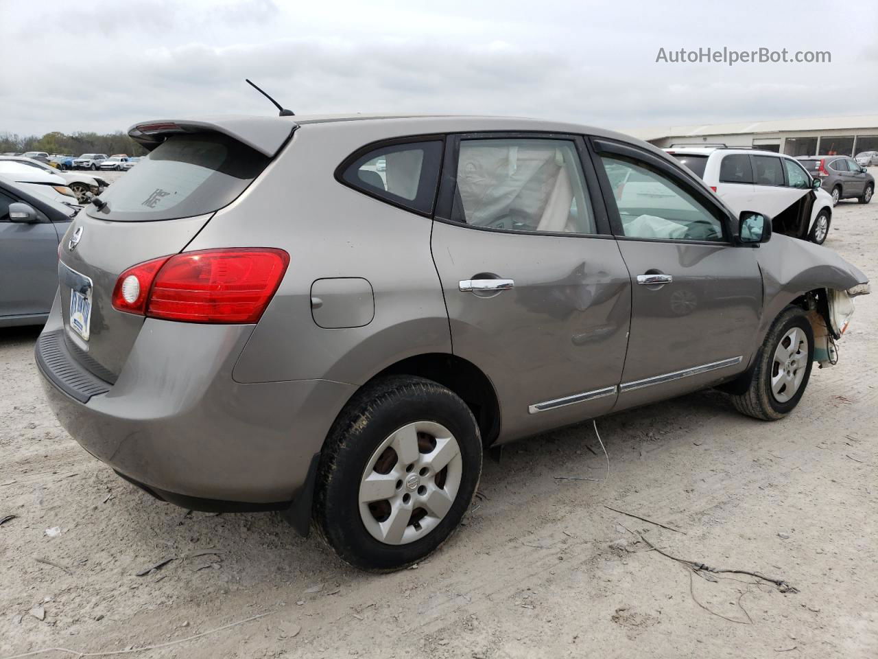 2012 Nissan Rogue S Charcoal vin: JN8AS5MT3CW271785