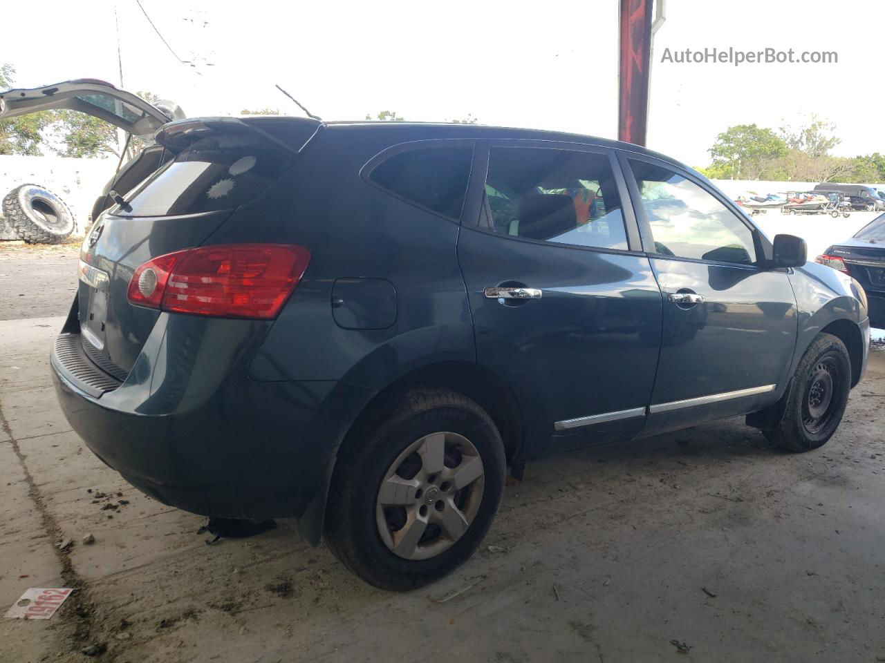 2012 Nissan Rogue S Gray vin: JN8AS5MT3CW291230