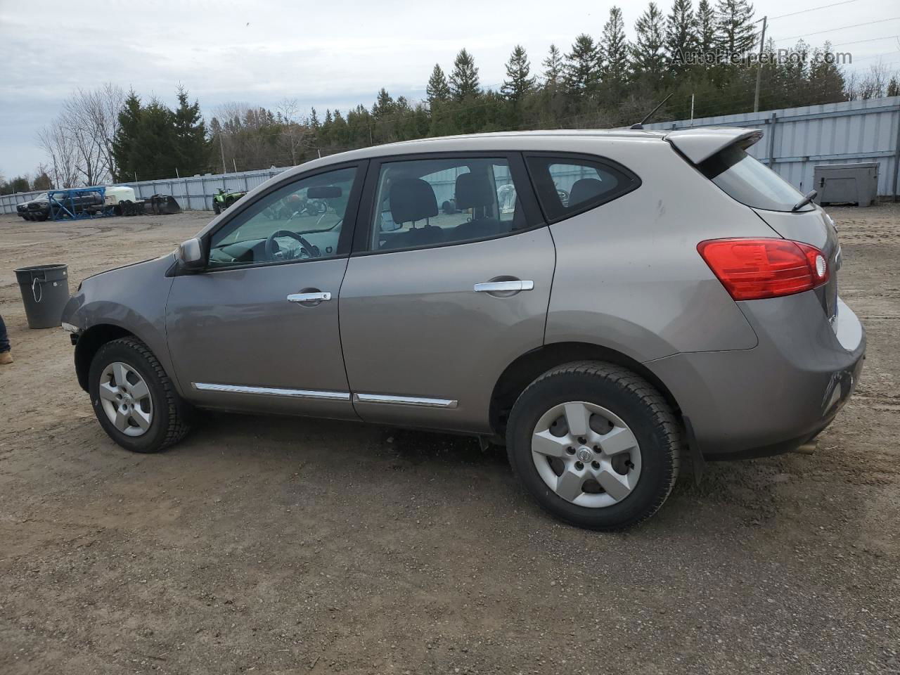 2012 Nissan Rogue S Gray vin: JN8AS5MT3CW296377