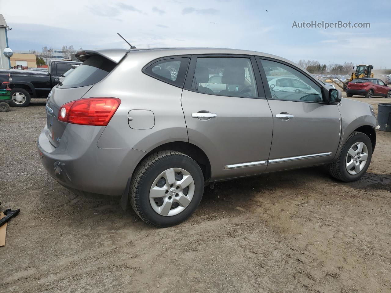 2012 Nissan Rogue S Gray vin: JN8AS5MT3CW296377