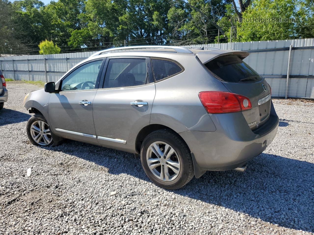 2012 Nissan Rogue S Gray vin: JN8AS5MT3CW603269