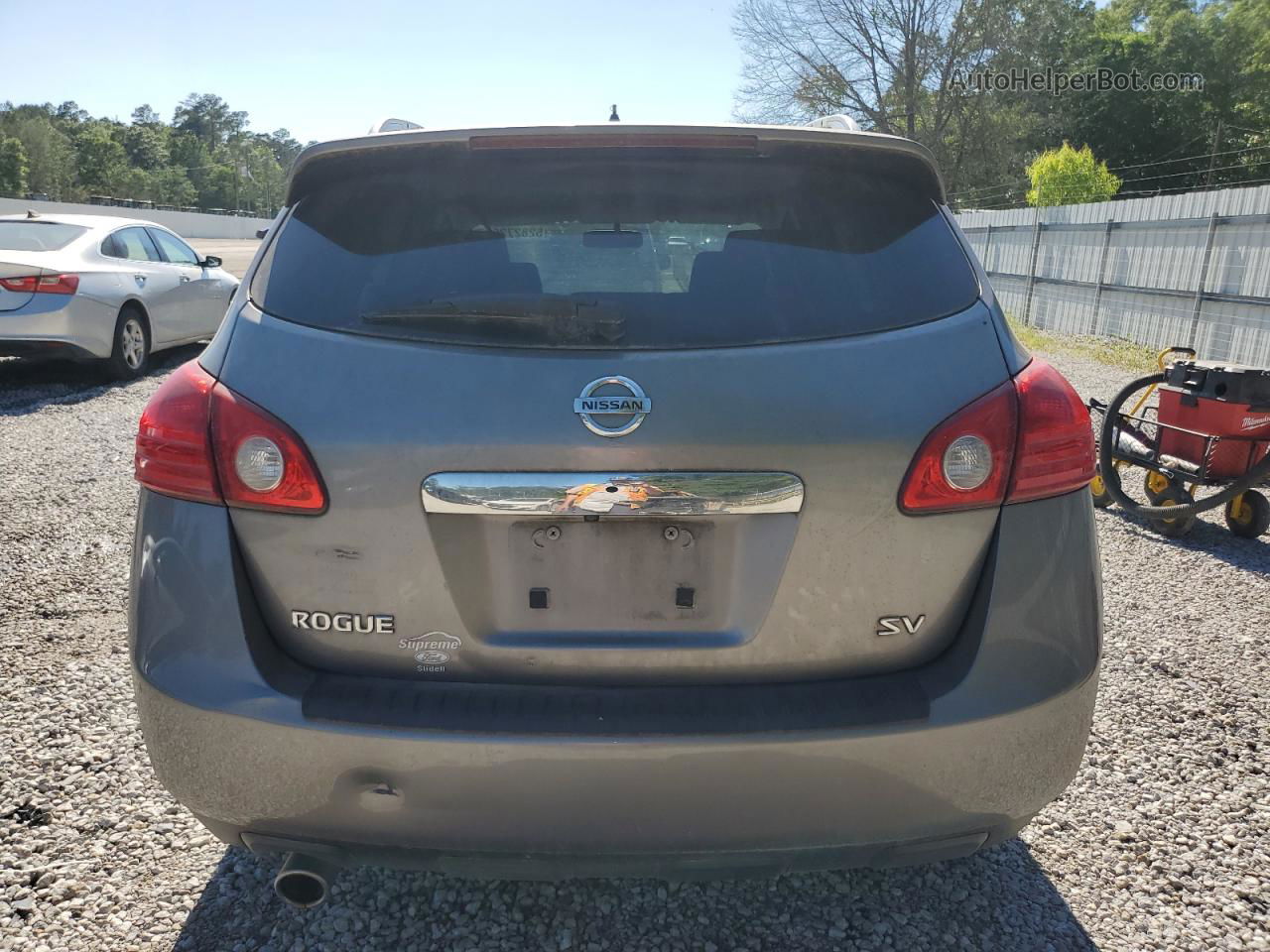 2012 Nissan Rogue S Gray vin: JN8AS5MT3CW603269