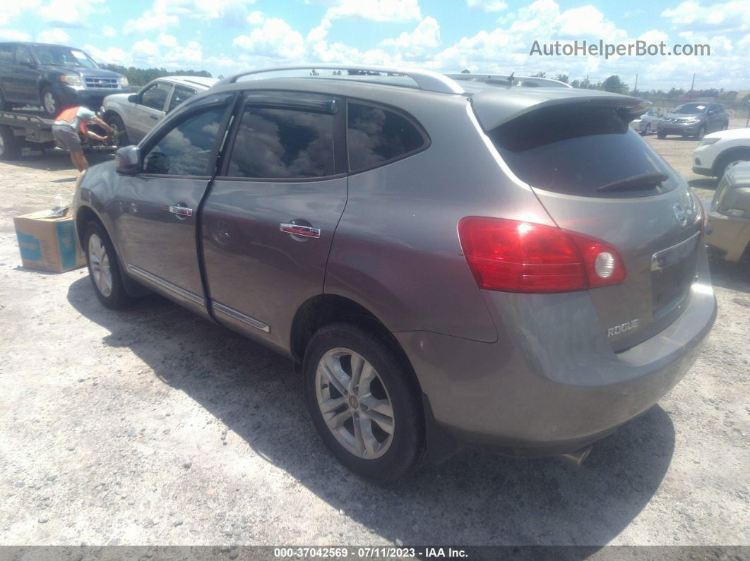 2012 Nissan Rogue Sv Gray vin: JN8AS5MT3CW605555