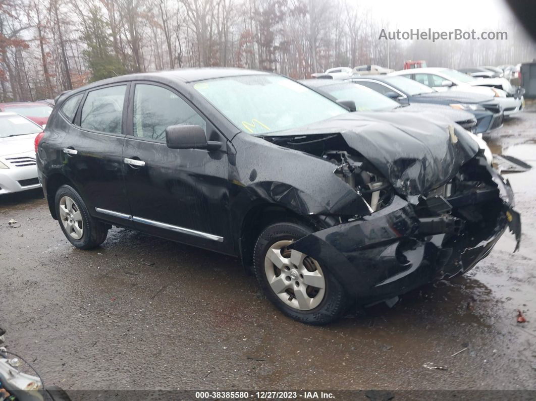 2012 Nissan Rogue S Black vin: JN8AS5MT3CW607077