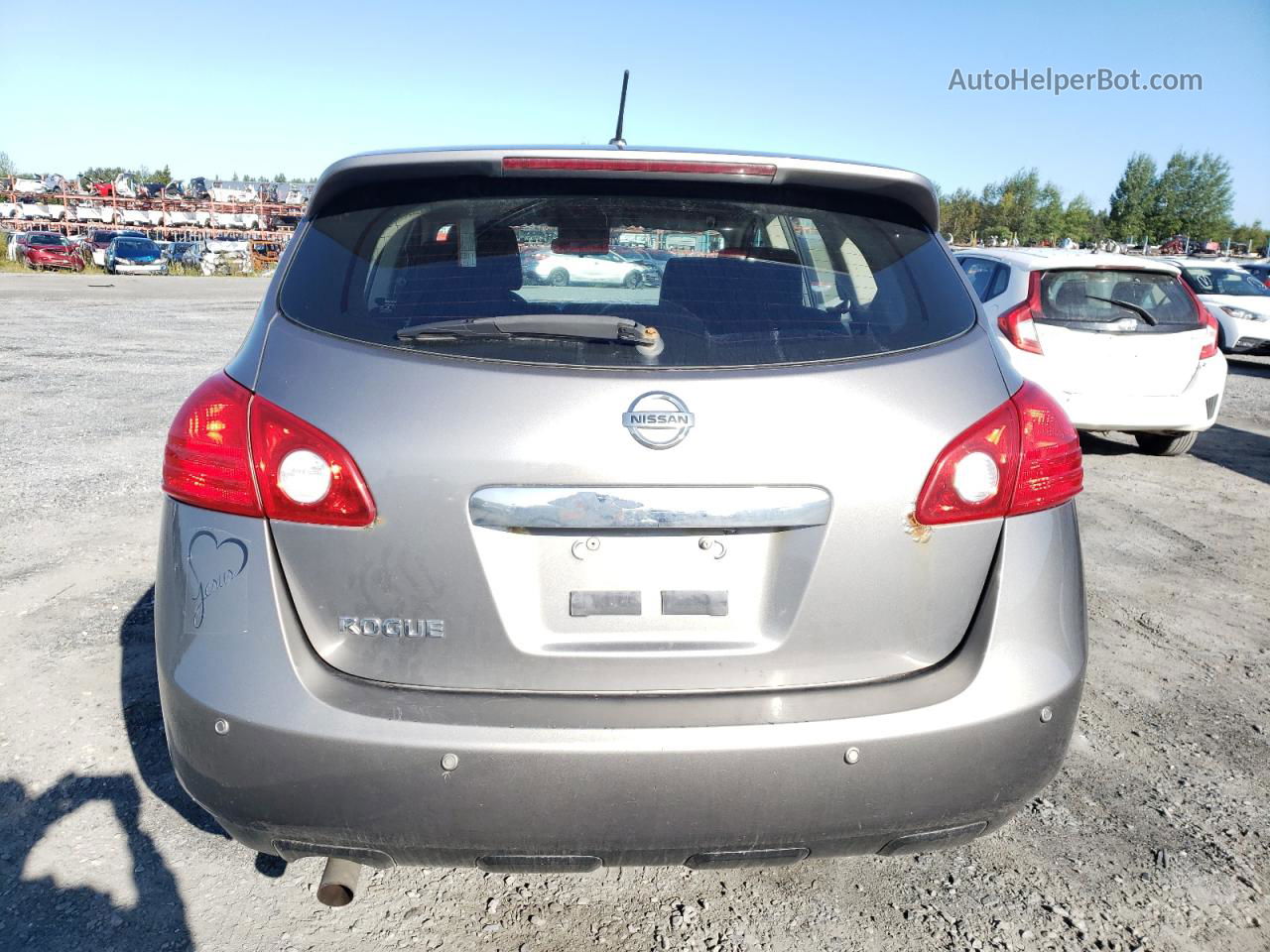 2012 Nissan Rogue S Silver vin: JN8AS5MT4CW274100