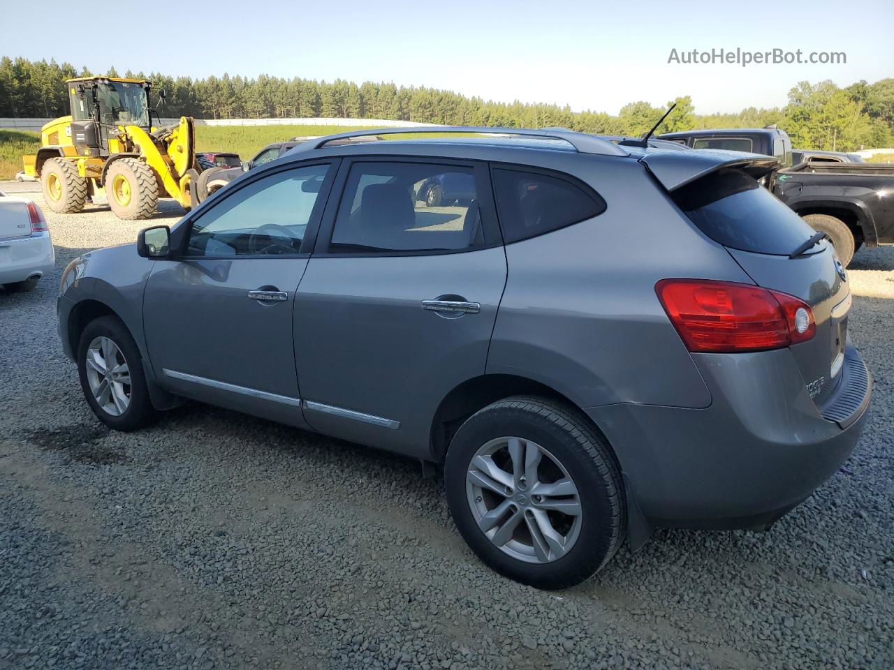 2012 Nissan Rogue S Gray vin: JN8AS5MT4CW284898