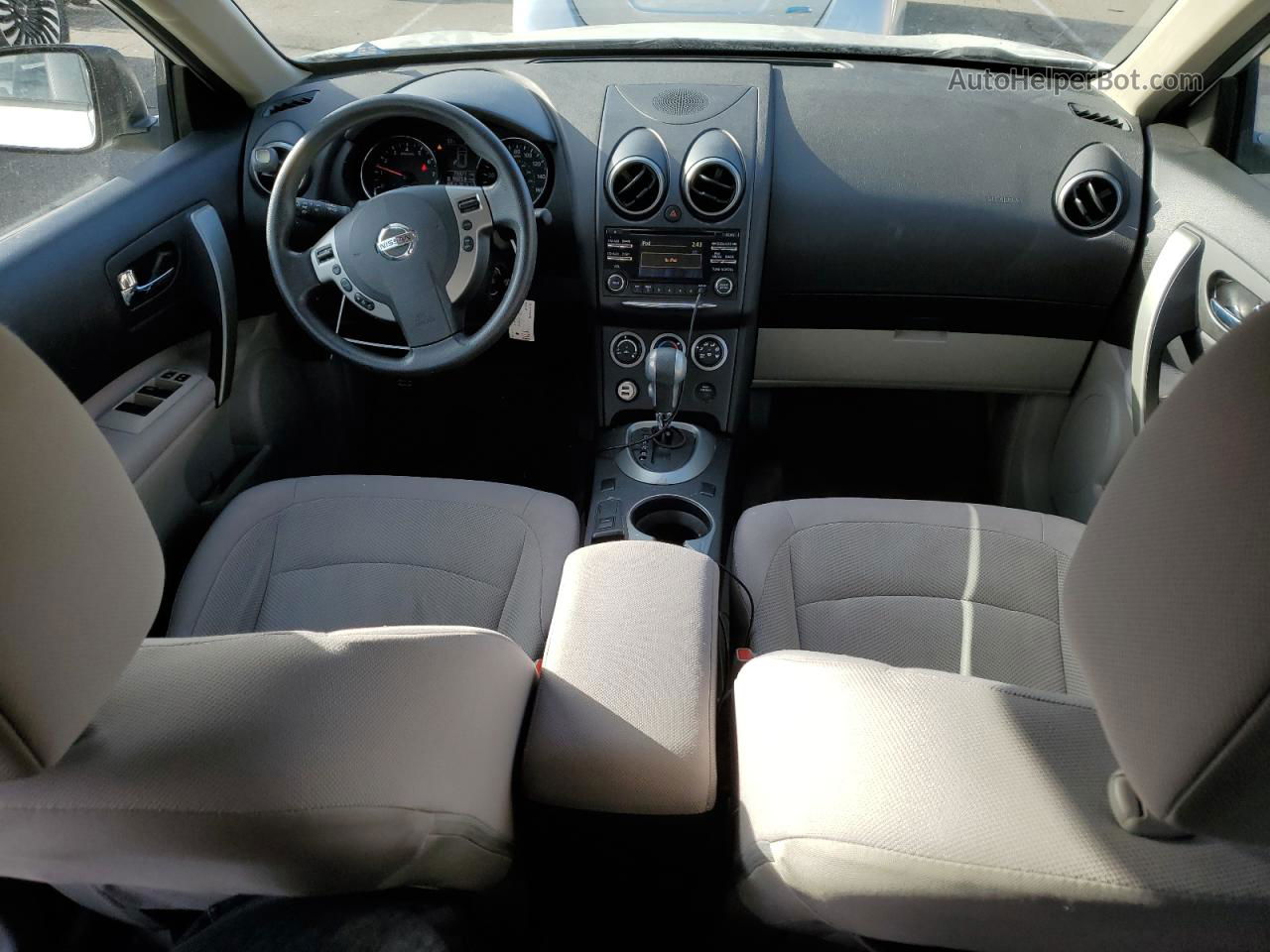 2012 Nissan Rogue S Белый vin: JN8AS5MT4CW287560