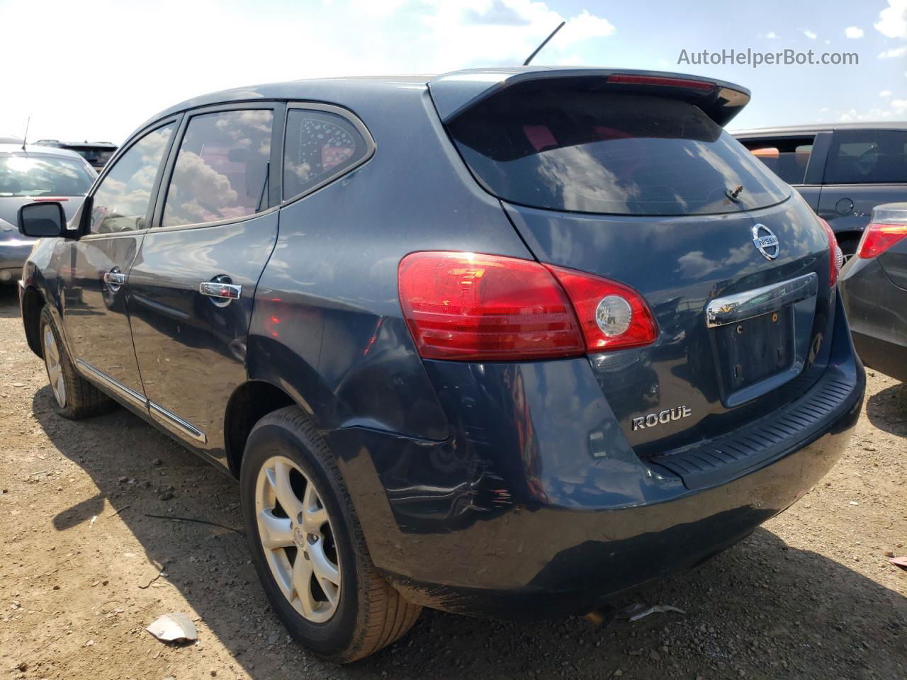 2012 Nissan Rogue S Gray vin: JN8AS5MT4CW289244