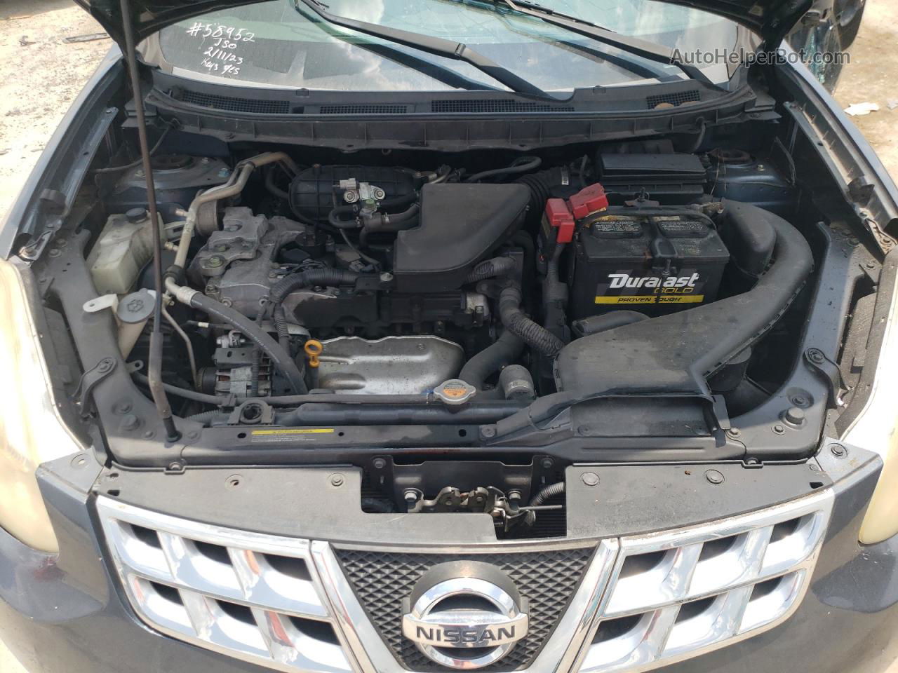 2012 Nissan Rogue S Charcoal vin: JN8AS5MT4CW301506