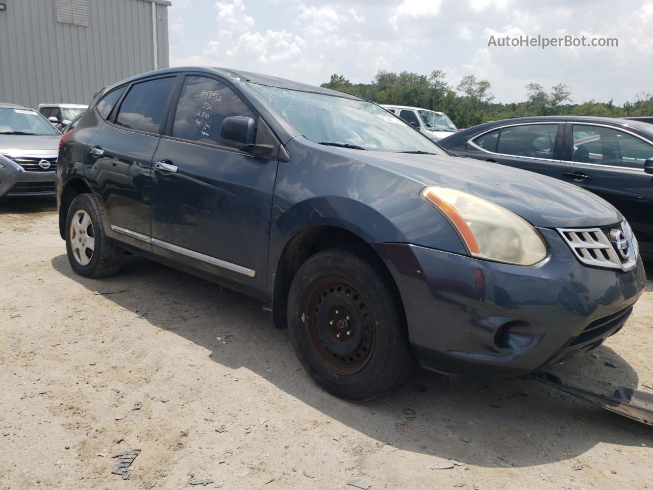 2012 Nissan Rogue S Charcoal vin: JN8AS5MT4CW301506