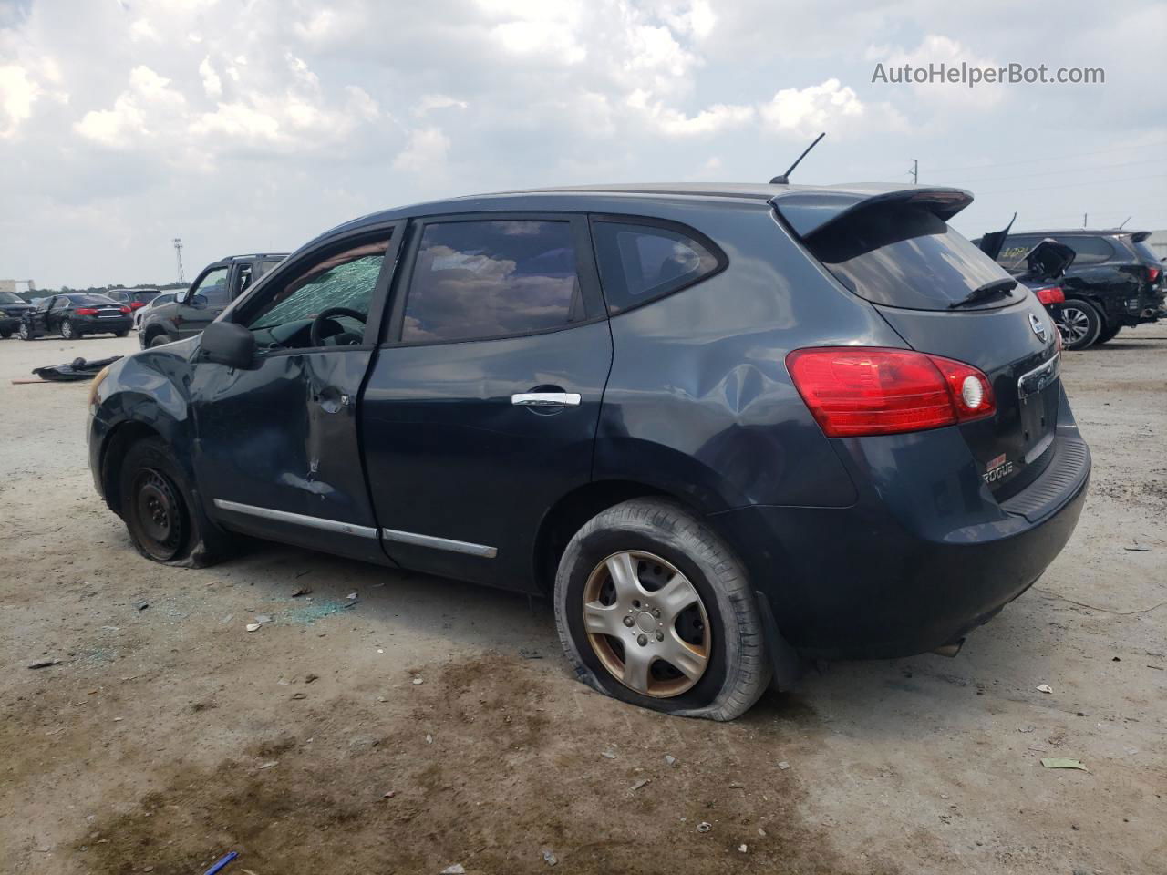 2012 Nissan Rogue S Charcoal vin: JN8AS5MT4CW301506