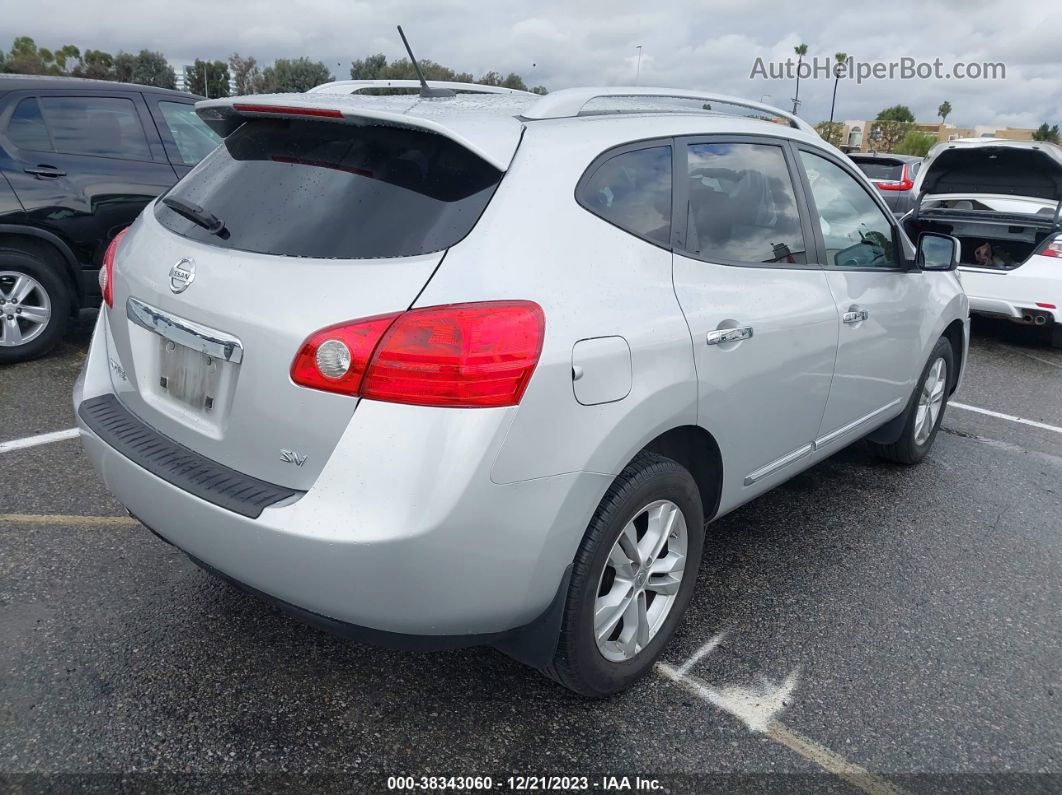 2012 Nissan Rogue Sv White vin: JN8AS5MT4CW601675