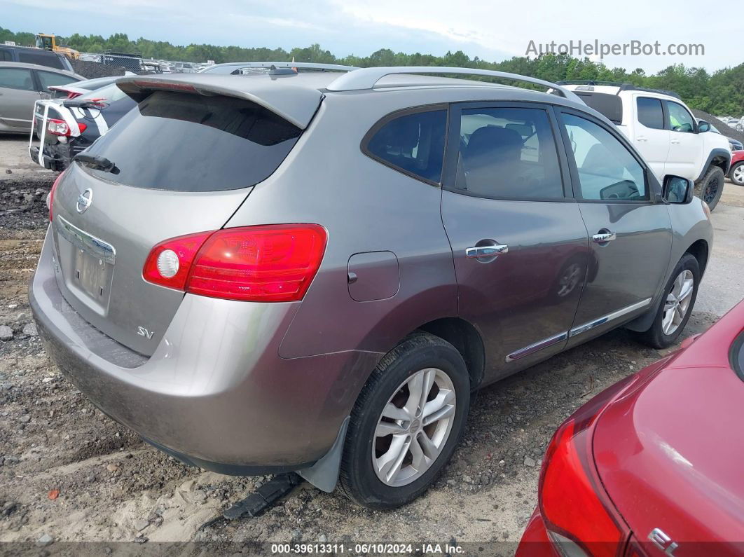 2012 Nissan Rogue Sv Gray vin: JN8AS5MT4CW606875