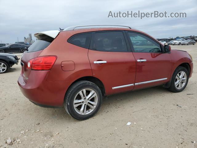 2012 Nissan Rogue S Burgundy vin: JN8AS5MT5CW250355