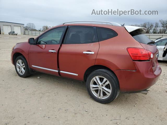 2012 Nissan Rogue S Burgundy vin: JN8AS5MT5CW250355