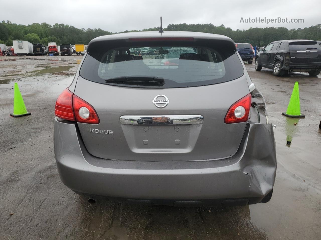 2012 Nissan Rogue S Gray vin: JN8AS5MT5CW251229