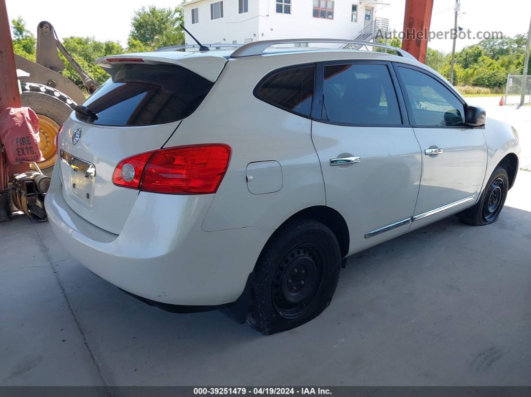 2012 Nissan Rogue S White vin: JN8AS5MT5CW268967