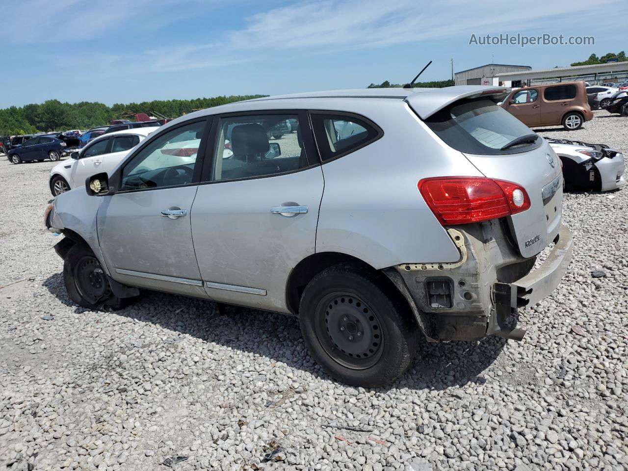 2012 Nissan Rogue S Серебряный vin: JN8AS5MT5CW269228