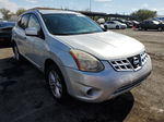 2012 Nissan Rogue S Silver vin: JN8AS5MT5CW269844