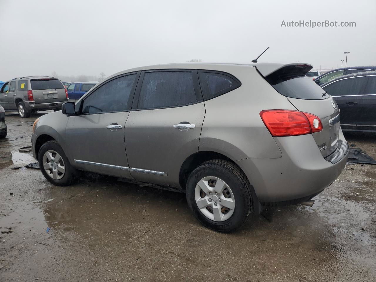 2012 Nissan Rogue S Gray vin: JN8AS5MT5CW272436