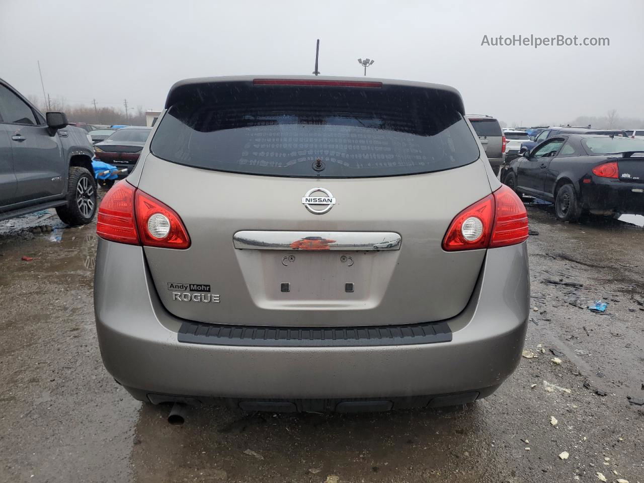 2012 Nissan Rogue S Gray vin: JN8AS5MT5CW272436