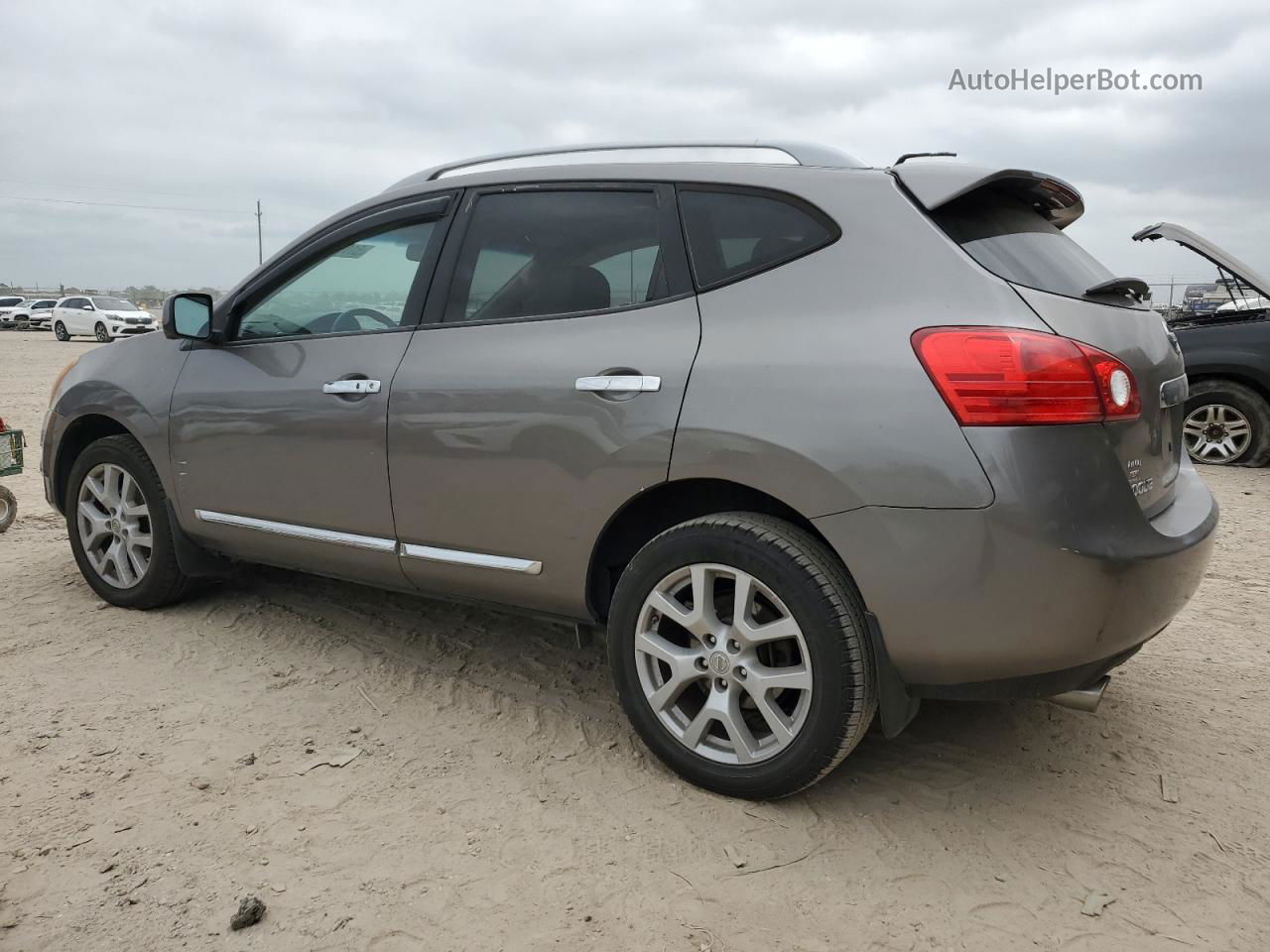 2012 Nissan Rogue S Gray vin: JN8AS5MT5CW277961