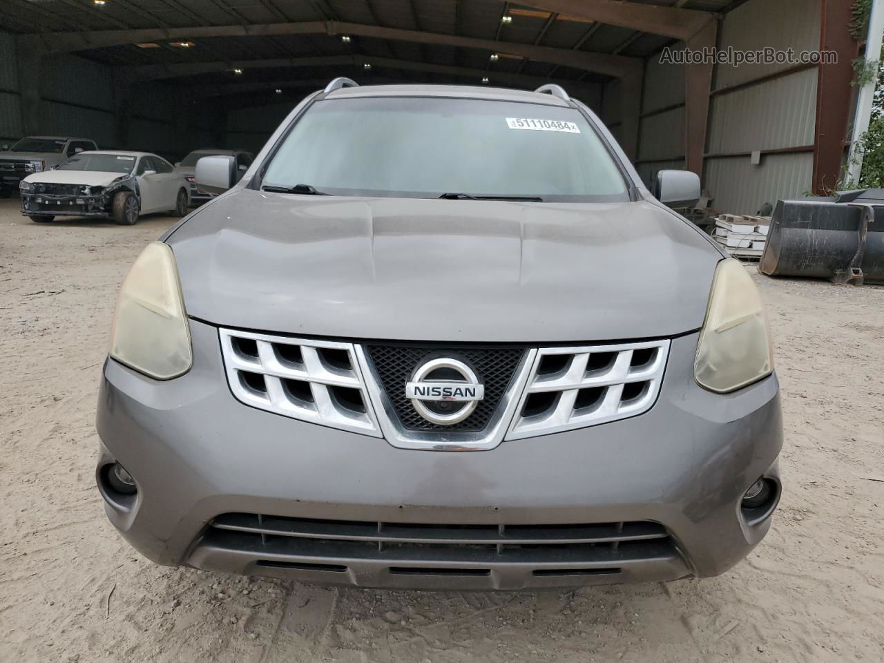 2012 Nissan Rogue S Gray vin: JN8AS5MT5CW277961