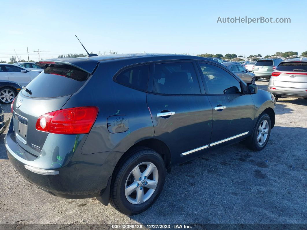 2012 Nissan Rogue S Серый vin: JN8AS5MT5CW293027