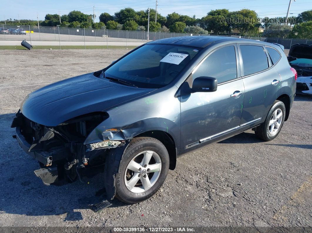 2012 Nissan Rogue S Gray vin: JN8AS5MT5CW293027