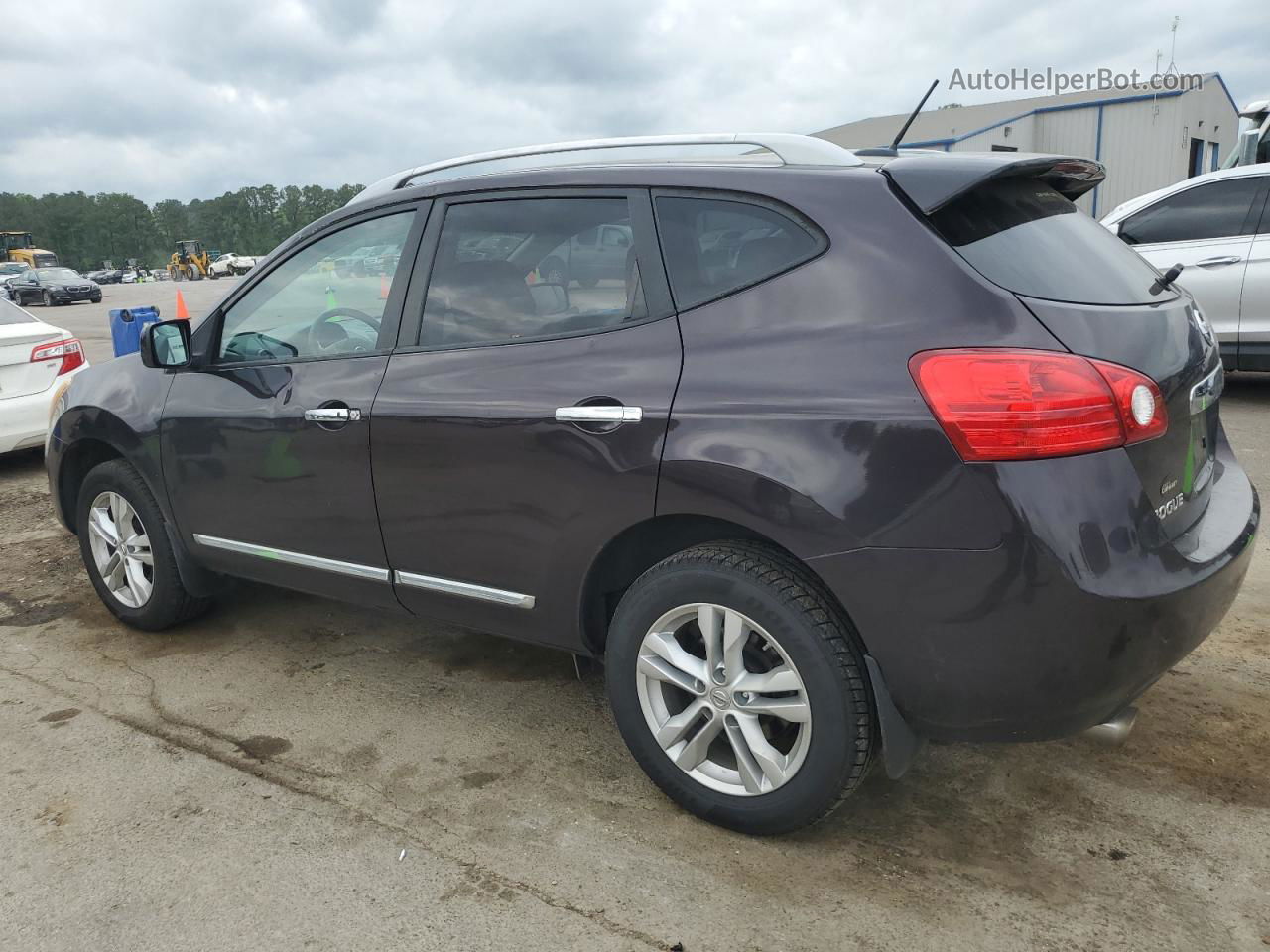 2012 Nissan Rogue S Black vin: JN8AS5MT5CW302910