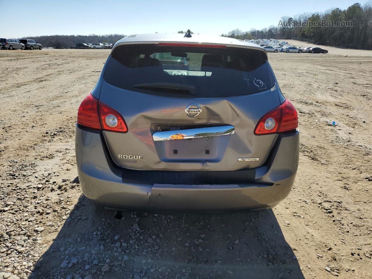 2012 Nissan Rogue S Gray vin: JN8AS5MT5CW603953