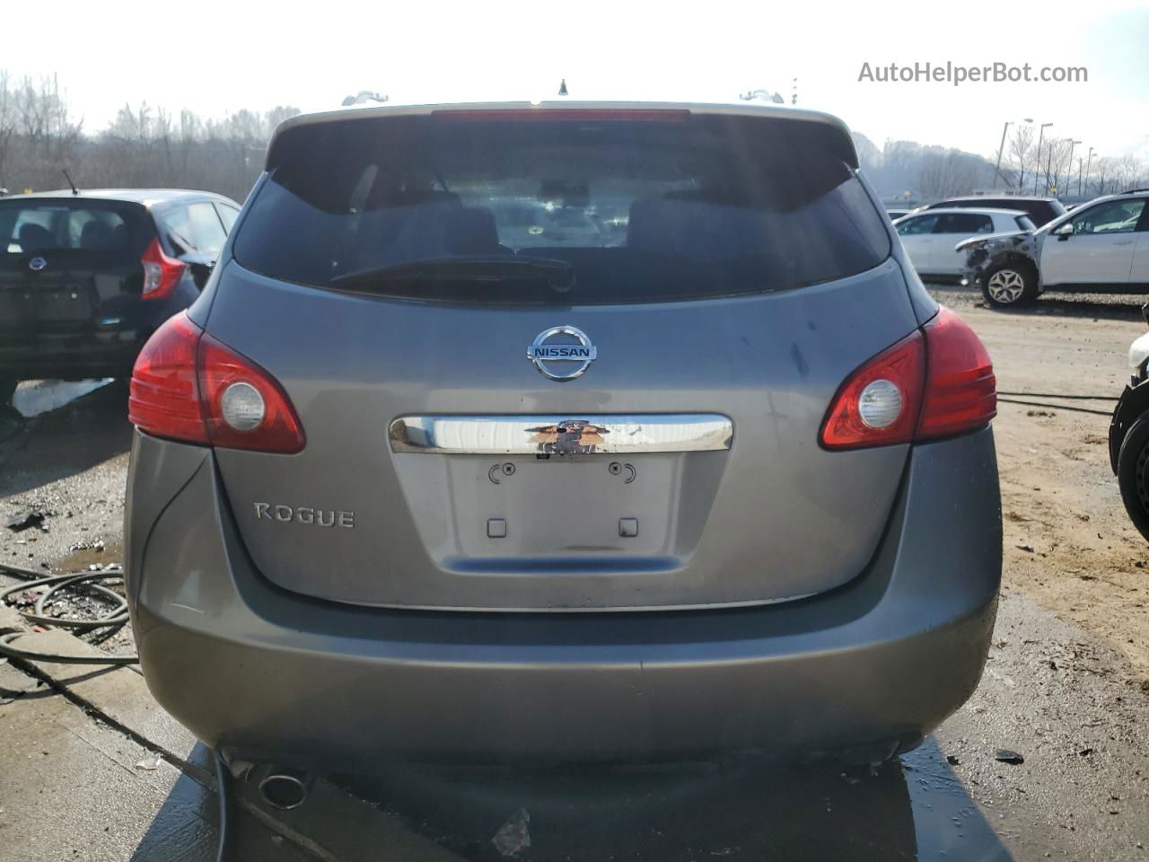 2012 Nissan Rogue S Tan vin: JN8AS5MT5CW608991